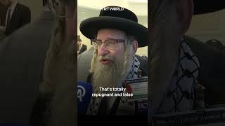 Rabbi Weiss denounces Israel’s atrocities in Palestine’s Gaza [upl. by Htebiram]