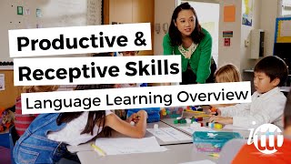 Productive and Receptive Skills in the EFL Classroom  Language Learning Overview [upl. by Haveman173]