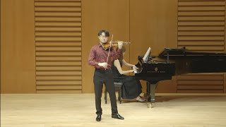 John Kim 김상현ㅣ W LutosławskiSubito for Violin and Piano 1992Sept252023 [upl. by Ragan]