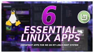 6 LINUX APPS I USE EVERY DAY [upl. by Burford594]