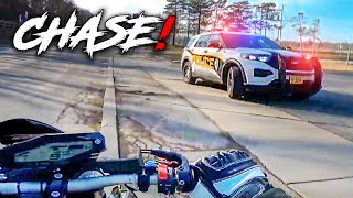 BIKERS CHASED BY COPS  POLICE vs MOTORCYCLE 2024 [upl. by Irod98]