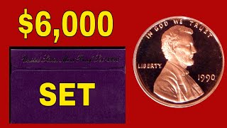 Top 10 most valuable US Mint amp Proof Sets worth huge money Rare coins to look for in sets [upl. by Ertnom]