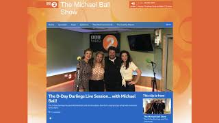 Amy Rhiannon Worth BBC Radio 2  DDay Darlings sing live with Michael Ball [upl. by Tine631]