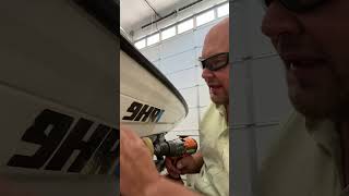 Boat Decal Removal Made Easy Part 2 [upl. by Ami383]