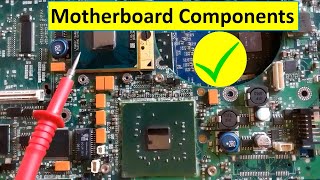 Laptop motherboard components names amp functions explained [upl. by Jordanson]