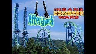 Aftershock At Silverwood Theme Park [upl. by Aiciruam656]