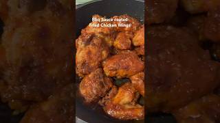 Bbq Sauce coated Chicken Wings chickenwings chickenrecipe [upl. by Adnawyek]