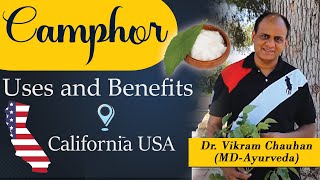 Camphor Uses and benefits  Dr Vikram Chauhan  California USA [upl. by Hennahane]