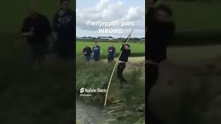 Fierljeppen Fails 🤣 lol [upl. by Aniteb428]