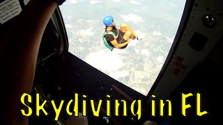 POV GoPro Skydiving in FL 2 [upl. by Rebba]