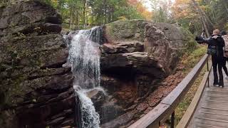 FLUME GORGE The Most EPIC Hike in NH [upl. by Ash]