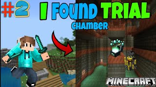 I Found Trial Chamber in Survival Series 😍 part2 minecraft survival [upl. by Mandle325]