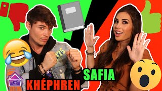 Khéphren vs Safia 10 Couples Parfaits 4  Qui sera le meilleur [upl. by Cinom]