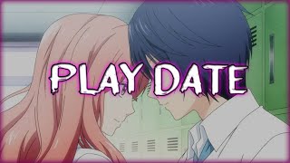 「Nightcore」→ Play Date Spanish Version Letra [upl. by Leamiba]