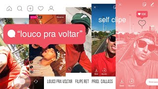 Filipe Ret quotLOUCO PRA VOLTARquot ✈ Self Clipe [upl. by Maressa]