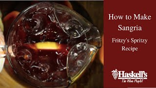 How to Make Sangria Fritzys Spritzy Recipe [upl. by Eugaet808]