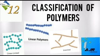 Classification of PolymersPolymersClass 12 Chemistryajr chemistry [upl. by Iaverne823]