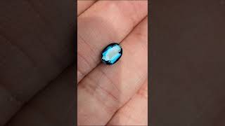 Permata Topaz Warna Swiss Blue Original [upl. by Ardnazxela]