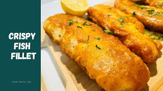 The 5 min CRISPY FISH FILLET recipe [upl. by Allemap91]