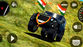 Dollar Song Sidhu moose wala  Black thar indian car simulator 3d 😈 [upl. by Lindi]