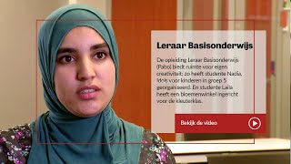 Inholland  Leraar Basisonderwijs Pabo Studenten uit Rotterdam en Den Haag over de opleiding [upl. by Tilden]