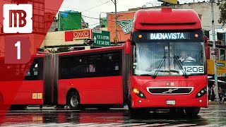 Metrobús CDMX  Línea 1  De Indios Verdes a El Caminero  RECORRIDO COMPLETO [upl. by Enaffit750]