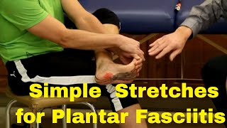 Simple Stretches For Plantar Fasciitis [upl. by Angeline]