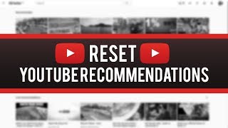 How To Reset YouTube Recommendations  Delete YouTube Recommendations Trick [upl. by Maze]