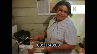 1970s Louisiana Family Eating Dinner Creole Food [upl. by Llyrpa]