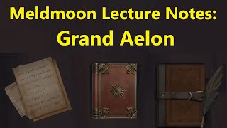 Meldmoon Lecture Notes Grand Aelon  27 Ornate Coin  Throne And Liberty Collection [upl. by Casteel]