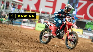 250 West amp 450 Class Action At The 2024 Glendale Supercross  Press Day RAW [upl. by Dickinson]