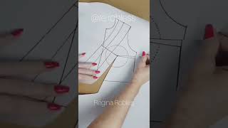 crédito no vídeo  pinterest modelagem tutorial sewing costurabasica costuretododia [upl. by Goda342]