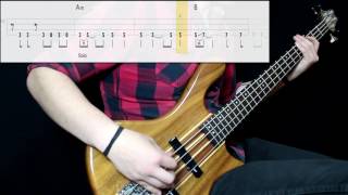 Metallica  Thorn Within Bass Cover Play Along Tabs In Video [upl. by Ayoj]