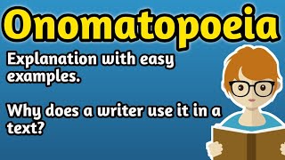 What is onomatopoeia  Onomatopoeia  Figure of speech  Definition and examples of onomatopoeia [upl. by Turne]