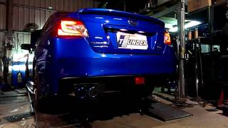 雷力15 SUBARU WRX 風派、中段、超跑尾段│ THUNDER 15 SUBARU WRX Down pipe、Mid pipe、MufflerSC type [upl. by Ehcadroj158]