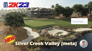 PGA Tour 2K23  Silver Creek Valley meta  Course Showcase with Flyover [upl. by Tol774]