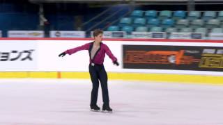 ISU 2014 Jr Grand Prix Zagreb Men Free Skate Pavel IGNATENKO BLR [upl. by Beaudoin935]