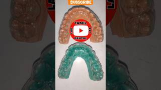 Toothsi  How 2 Make Splint  Invisible Ortho Retainer  Tamil Dental Lab  Dentist World  toothsi [upl. by Catlin]