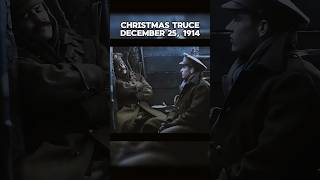 Christmas truce December 25 1914 war ww1 history military [upl. by Neelyad603]