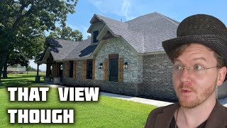 Lake Lot Luxury Home Tour in Oklahoma  Oologah [upl. by Aokek]