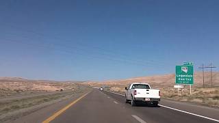 Las Vegas to Mesquite Nevada Interstate 15 Time Lapse Drive [upl. by Lerat70]