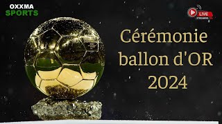 🔴 Cérémonie Ballon dOr 2024 live [upl. by Eirok486]