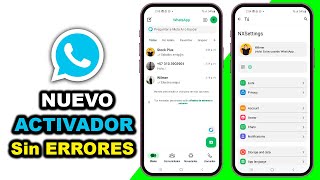 Nuevo WhatsApp Plus para Android Sin Errores  Nuevo ACTIVADOR [upl. by Mohr698]