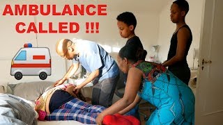 HEART ATTACK PRANK ON AFRICAN FAMILY [upl. by Llednil]