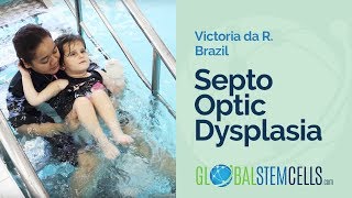 Septo Optic Dysplasia Patient Victoria Improve Significantly After Stem Cell Treatment [upl. by Aitnwahs]