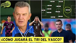 MÉXICO Así sería la ALINEACIÓN de JAVIER AGUIRRE LOZANO regresa y GIMENEZ titular  Ahora o Nunca [upl. by Eenel]