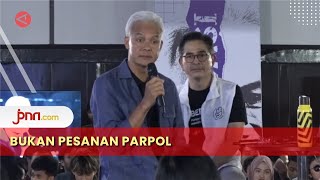 Capres Ganjar Janji Bentuk Kabinet Sesuai Keahlian [upl. by Llerihs]