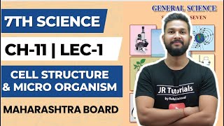 7th Science  Chapter 11  Cell Structure amp Micro Organisms  Lecture 1  Maharashtra Board [upl. by Cedar]