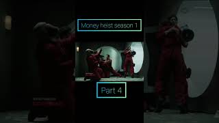 Money heist season 1 part 4 in hindi series shortvideo webseries [upl. by Gorlicki]