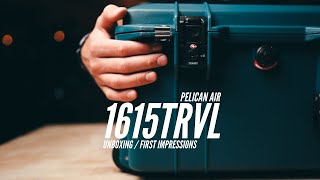 Pelican 1615TRVL Air Case Cinematic Unboxing Video  1615TRVL Pelican Air Case [upl. by Velick]